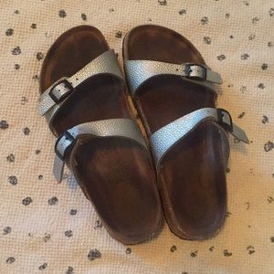 Silver Birki’s by Birkenstock